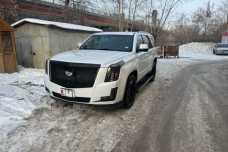 Cadillac Escalade IV, 2017, пробег 195000 км