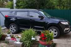 Geely Atlas I, 2017, пробег 98000 км