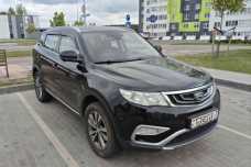Geely Atlas I, 2019, пробег 77600 км