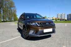 Geely Emgrand X7 I  2-й рестайлинг, 2019, пробег 57000 км