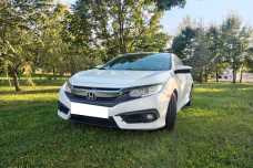 Honda Civic X, 2017, пробег 114000 км