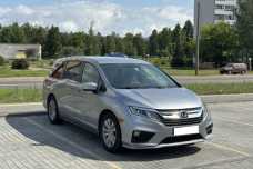 Honda Odyssey VI, 2019, пробег 117000 км