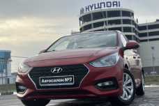 Hyundai Accent V, 2017, пробег 77500 км