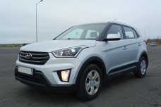 Hyundai Creta I, 2017, пробег 59000 км