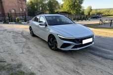 Hyundai Elantra CN7  Рестайлинг, 2023, пробег 21000 км