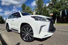 Lexus LX III  2-й рестайлинг, 2015, пробег 184000 км