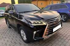 Lexus LX III  2-й рестайлинг, 2015, пробег 240000 км