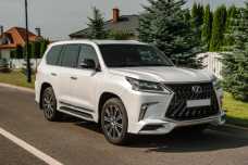 Lexus LX III  2-й рестайлинг, 2017, пробег 97700 км