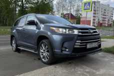 Toyota Highlander III (XU50)  Рестайлинг, 2019, пробег 108000 км