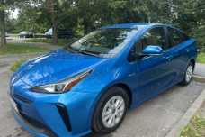 Toyota Prius IV (XW50)  Рестайлинг, 2022, пробег 92000 км