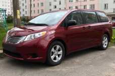 Toyota Sienna III (XL30)  Рестайлинг, 2017, пробег 98100 км