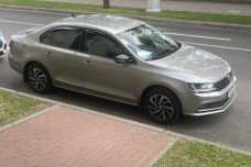 Volkswagen Jetta VI  Рестайлинг, 2017, пробег 105000 км