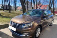 Volkswagen Polo Sedan I  Рестайлинг, 2016, пробег 17000 км
