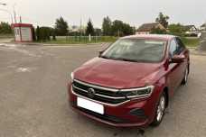 Volkswagen Polo Sedan II, 2020, пробег 128000 км