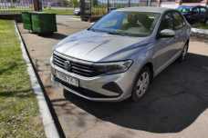 Volkswagen Polo Sedan II, 2021, пробег 59000 км