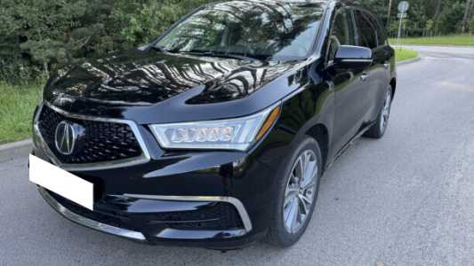 Acura MDX III  2-й рестайлинг, 2017, пробег 133736 км