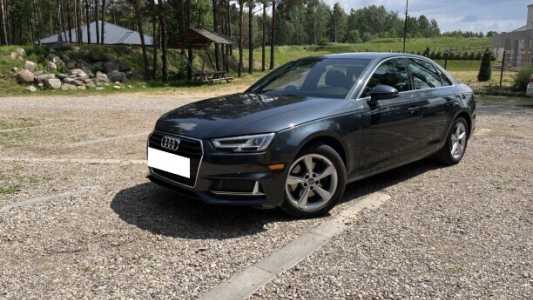 Audi A4 B9, 2018, пробег 103000 км
