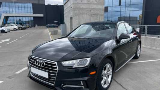 Audi A4 B9, 2018, пробег 115000 км