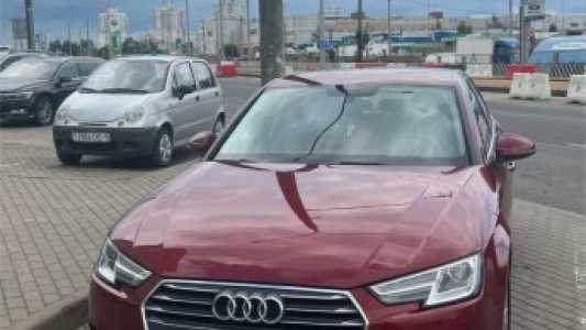 Audi A4 B9, 2018, пробег 80000 км