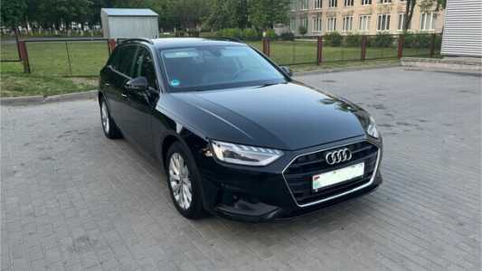 Audi A4 B9  Рестайлинг, 2020, пробег 94000 км