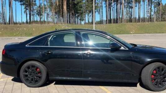 Audi A6 C7  Рестайлинг, 2015, пробег 124000 км