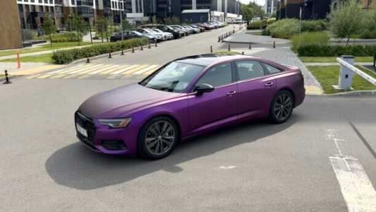 Audi A6 C8, 2019, пробег 75000 км