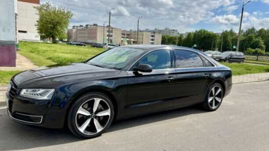 Audi A8 D4  Рестайлинг, 2013, пробег 236000 км