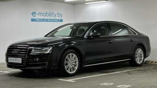Audi A8 D4  Рестайлинг, 2014, пробег 308918 км
