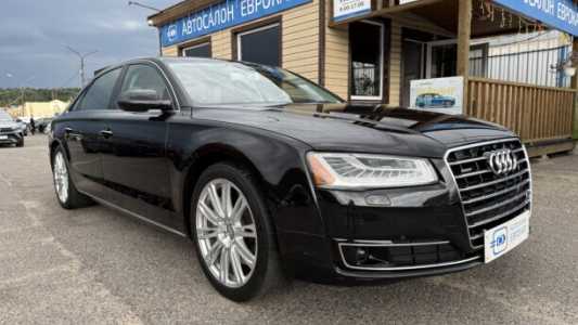 Audi A8 D4  Рестайлинг, 2015, пробег 183240 км