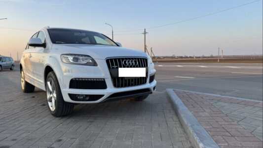Audi Q7 4L Рестайлинг, 2015, пробег 156000 км Audi Q7 4L Рестайлинг, 2015, пробег 156000 км