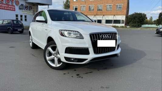 Audi Q7 4L Рестайлинг, 2015, пробег 164000 км Audi Q7 4L Рестайлинг, 2015, пробег 164000 км