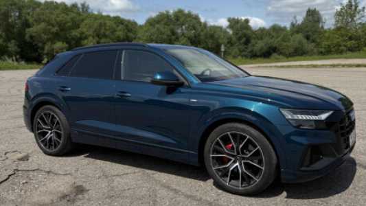 Audi Q8 I, 2020, пробег 45000 км