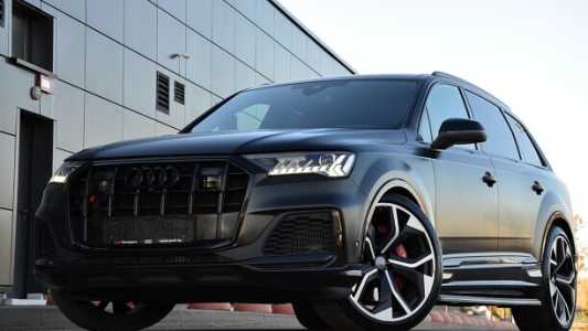 Audi SQ7 4M Рестайлинг, 2020, пробег 142000 км Audi SQ7 4M Рестайлинг, 2020, пробег 142000 км
