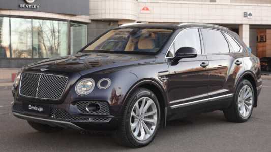 Bentley Bentayga I, 2016, пробег 68500 км