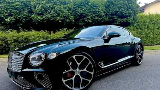 Bentley Continental GT III, 2021, пробег 31000 км