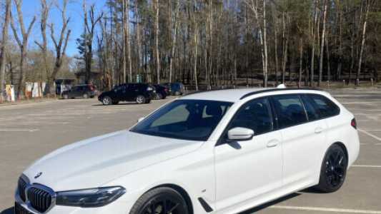 BMW 5 серия G30, G31  Рестайлинг, 2020, пробег 124500 км