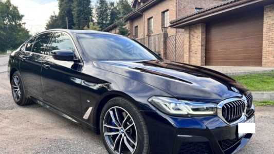 BMW 5 серия G30, G31  Рестайлинг, 2020, пробег 75000 км
