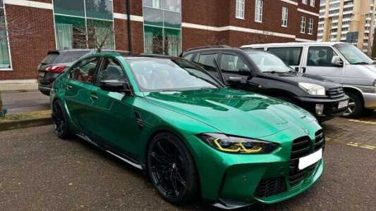 BMW M3 G80, 2021, пробег 56000 км