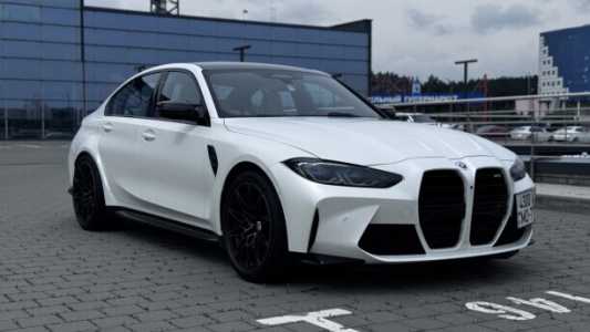 BMW M3 G80, 2022, пробег 22340 км
