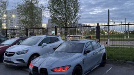 BMW M3 G80, 2022, пробег 28000 км