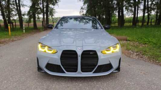 BMW M4 G82, G83, 2022, пробег 18035 км