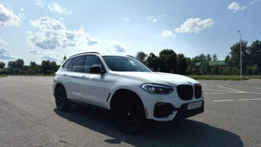 BMW X3 G01, 2021, пробег 58170 км