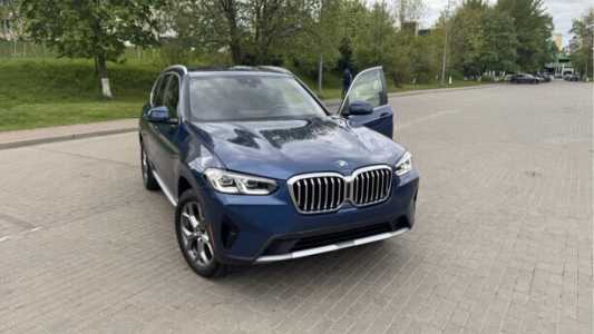 BMW X3 G01 Рестайлинг, 2022, пробег 15500 км BMW X3 G01 Рестайлинг, 2022, пробег 15500 км
