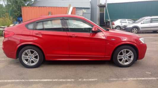 BMW X4 F26, 2016, пробег 135000 км