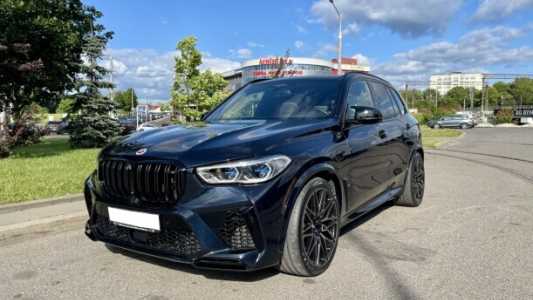 BMW X5M F95, 2021, пробег 99888 км