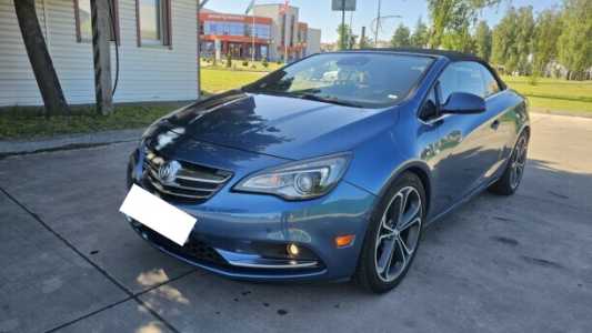 Buick Cascada , 2016, пробег 134500 км