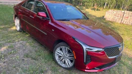 Cadillac CT4 , 2021, пробег 11380 км