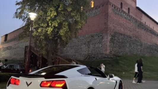 Chevrolet Corvette C7, 2019, пробег 45000 км
