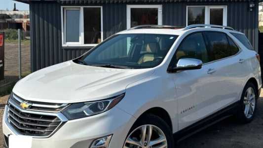 Chevrolet Equinox III, 2017, пробег 111100 км Chevrolet Equinox III, 2017, пробег 111100 км