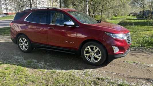 Chevrolet Equinox III, 2017, пробег 133000 км Chevrolet Equinox III, 2017, пробег 133000 км